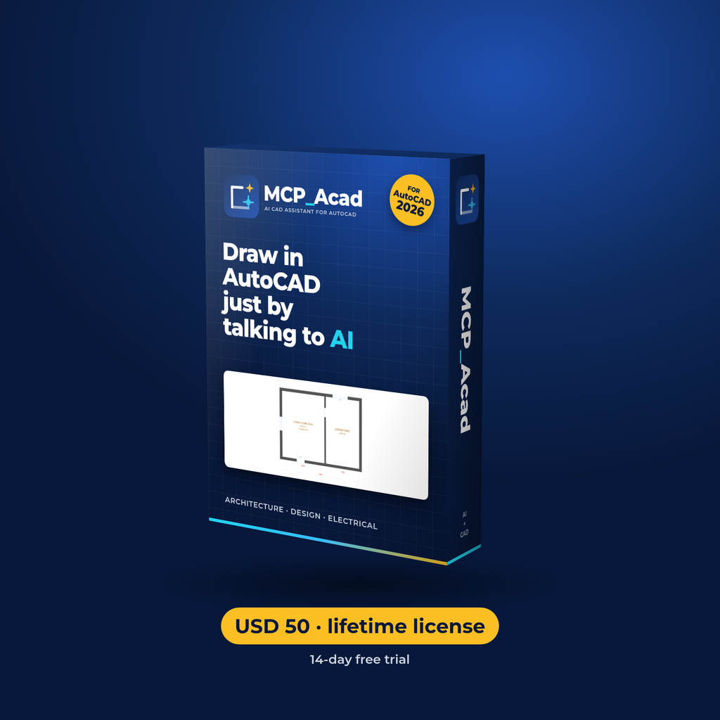 MCP_Acad: USD 50 lifetime license, 14-day free trial